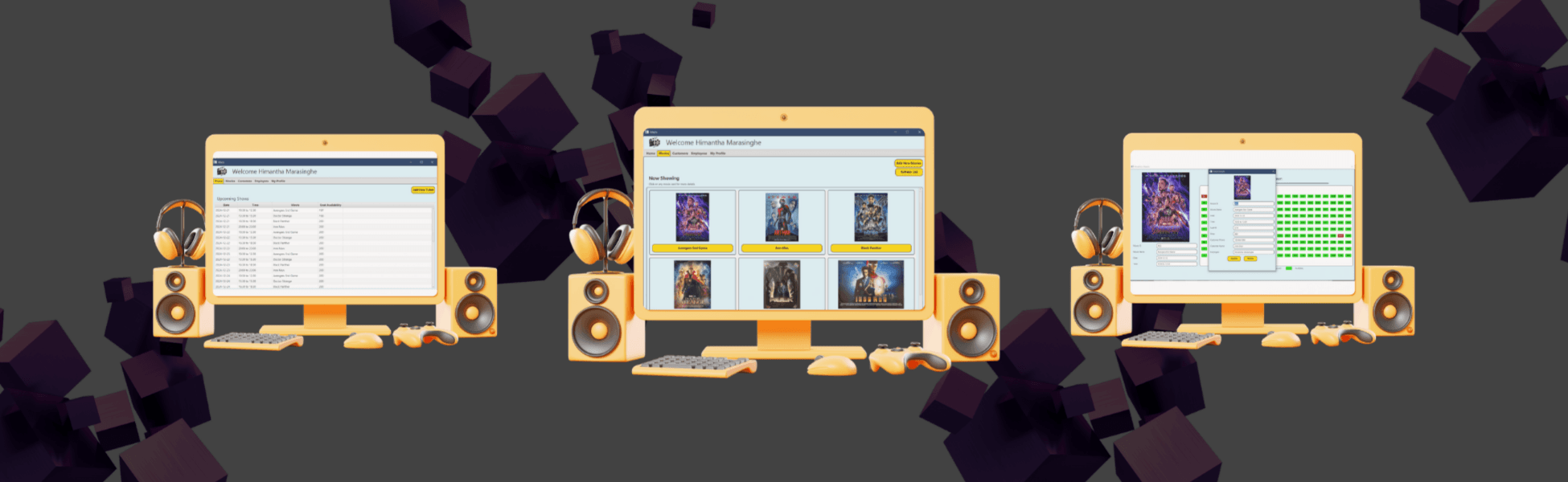 Cinema Hall Ticket Booking System